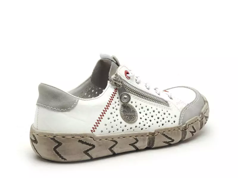 Rieker LO355 Blanc Derbies Femme