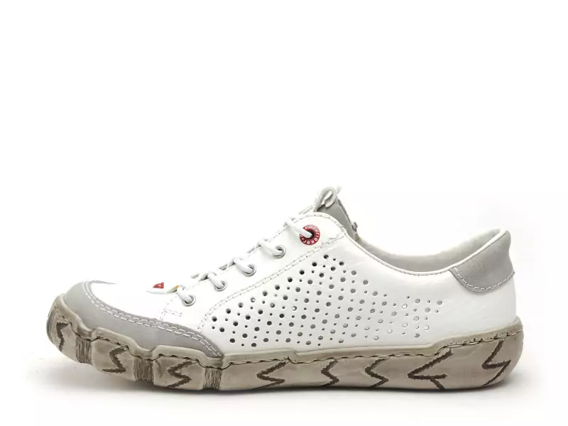 Rieker LO355 Blanc Derbies Femme