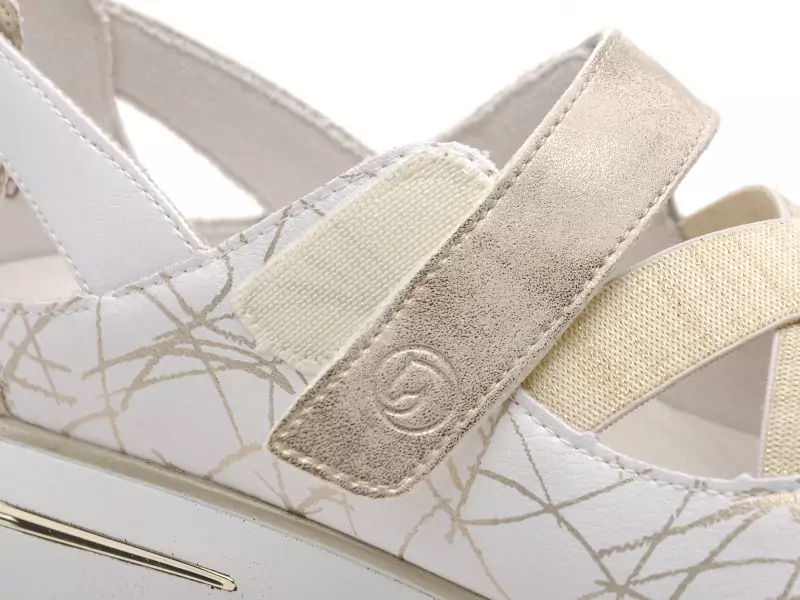 Remonte D1G05 Blanc Ballerines Femme