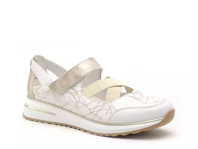 Remonte D1G05 Blanc Ballerines Femme