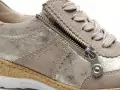 Rieker N4221 Beige Baskets Basses Femme