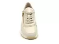 Rieker N9301 Beige Baskets Basses Femme