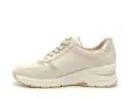 Rieker N9301 Beige Baskets Basses Femme