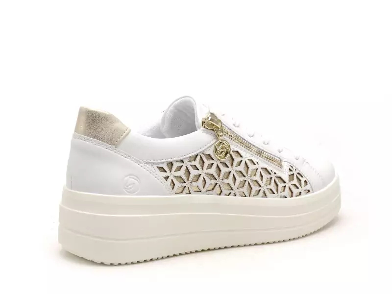 Remonte D1C11 Blanc Baskets Basses Femme