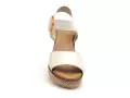 Dorking D9450 Beige Sandales à Talons Femme