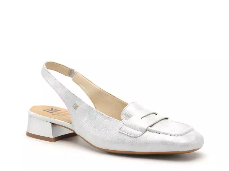 Dorking D9305 Argent Escarpins Femme