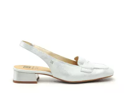 D9305 Argent Escarpins Femme