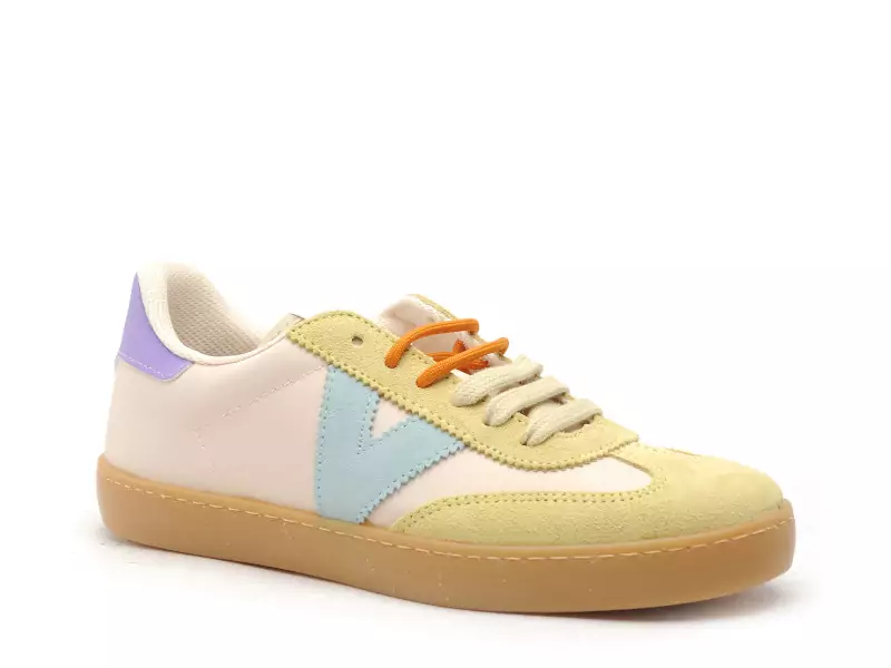 Victoria BERLINNYLON 1126230 Beige Baskets Basses Femme