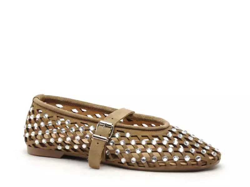 Mimmù M724M1 Marron Ballerines Femme