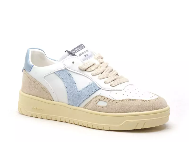 Victoria SEULEFECTO 1257136 Bleu Baskets Basses Femme