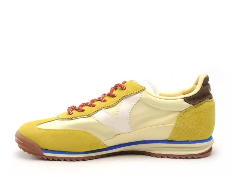 Victoria SATURNO NYLSER 1158110 Jaune Baskets Basses Femme