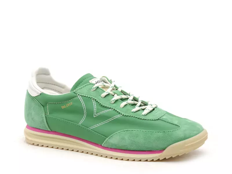 Victoria SATURNONYLON 1158108 Vert Baskets Basses Femme