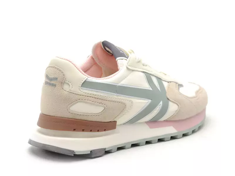 Kaotiko ORBIT WOMAN Beige Baskets Basses Femme