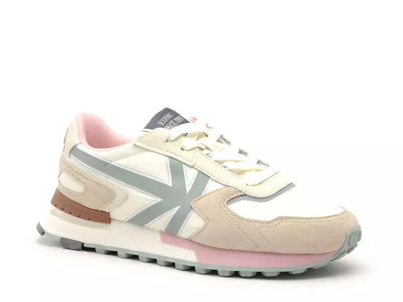 Kaotiko ORBIT WOMAN Beige Baskets Basses Femme