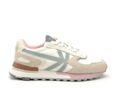 ORBIT WOMAN Beige Baskets Basses Femme