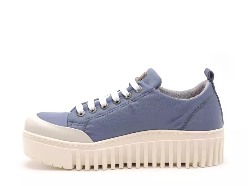 Art BRIGHTON 1534 Bleu Baskets Basses Femme