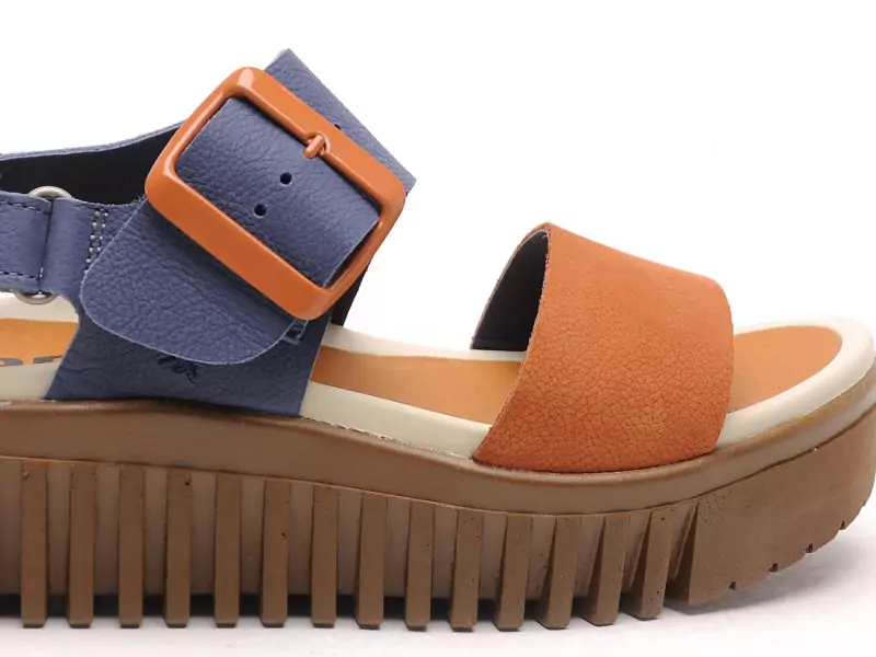 Art BRIGHTON 1578 Multicolore Sandales à Talons Femme