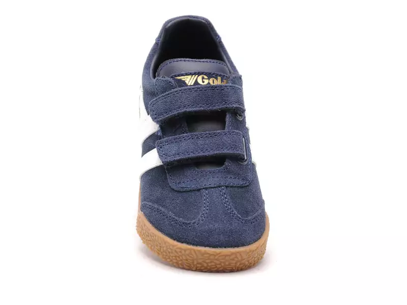Gola HARRIER STRAP Bleu Baskets Basses Garçon