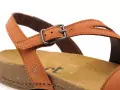 Art I BREATHE 1045 Orange Sandales Plates Femme