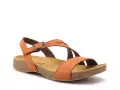 Art I BREATHE 1045 Orange Sandales Plates Femme