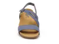 Art I BREATHE 1045 Bleu Sandales Plates Femme