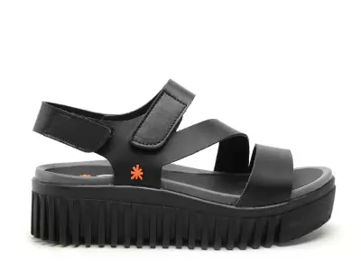 BRIGHTON 1573 Noir Sandales à Talons Femme