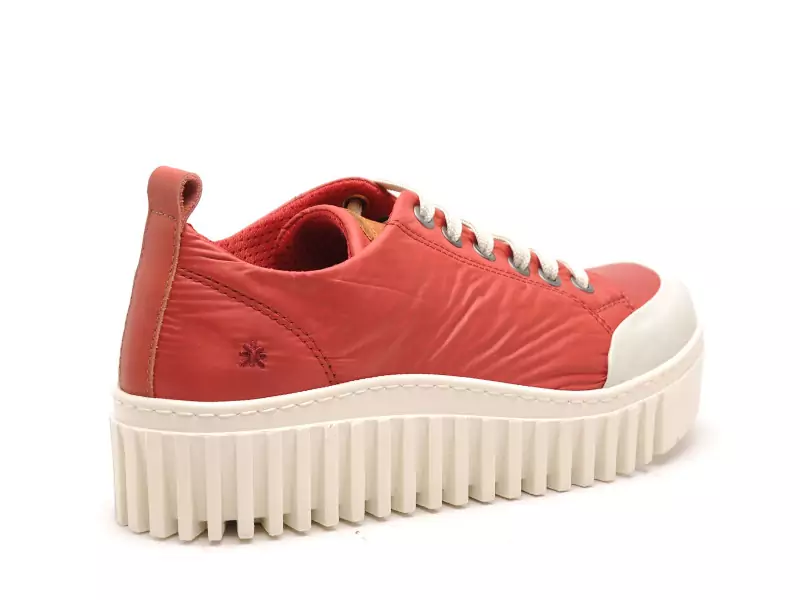 Art BRIGHTON 1534 Rouge Baskets Basses Femme