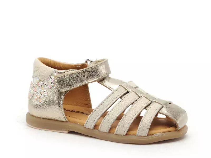 Babybotte TARUCHE Or Sandales Fille