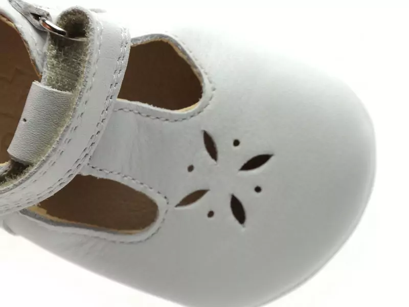 Barefoot Froddo PREWALKERS BAREFOOT BALLE G1140004 Blanc Bébé Fille