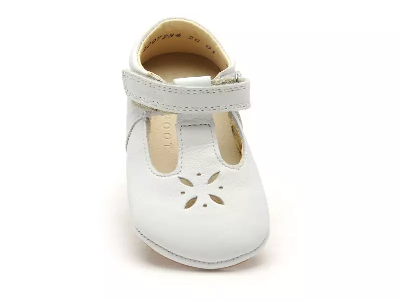 Barefoot Froddo PREWALKERS BAREFOOT BALLE G1140004 Blanc Bébé Fille