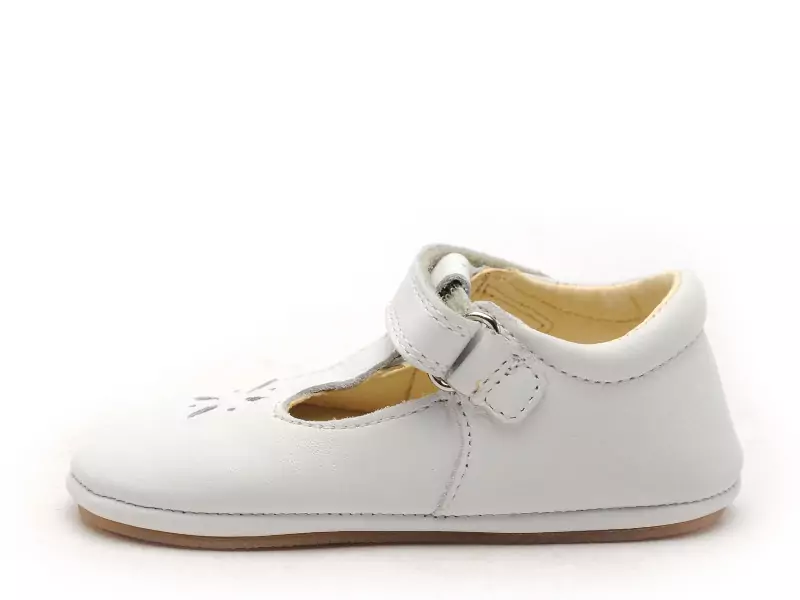 Barefoot Froddo PREWALKERS BAREFOOT BALLE G1140004 Blanc Bébé Fille