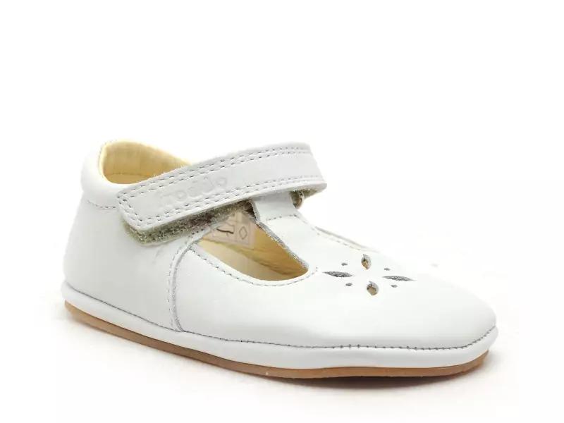 Barefoot Froddo PREWALKERS BAREFOOT BALLE G1140004 Blanc Bébé Fille