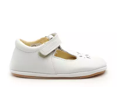 PREWALKERS BAREFOOT BALLE G1140004 Blanc Bébé Fille