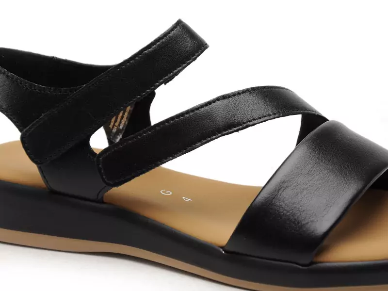 Gabor 82 733 27 Noir Sandales à Talons Femme