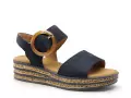 Gabor 84 550 16 Bleu Sandales à Talons Femme