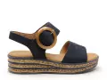 Gabor 84 550 16 Bleu Sandales à Talons Femme