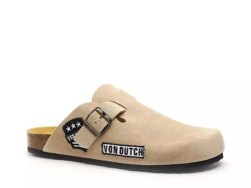 Von Dutch Sabot VABEX Beige Mules Homme
