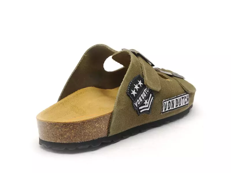 Von Dutch VADRI Kaki Mules Homme