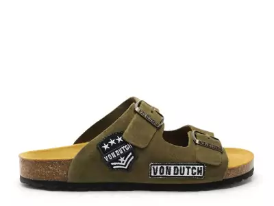 VADRI Kaki Mules Homme