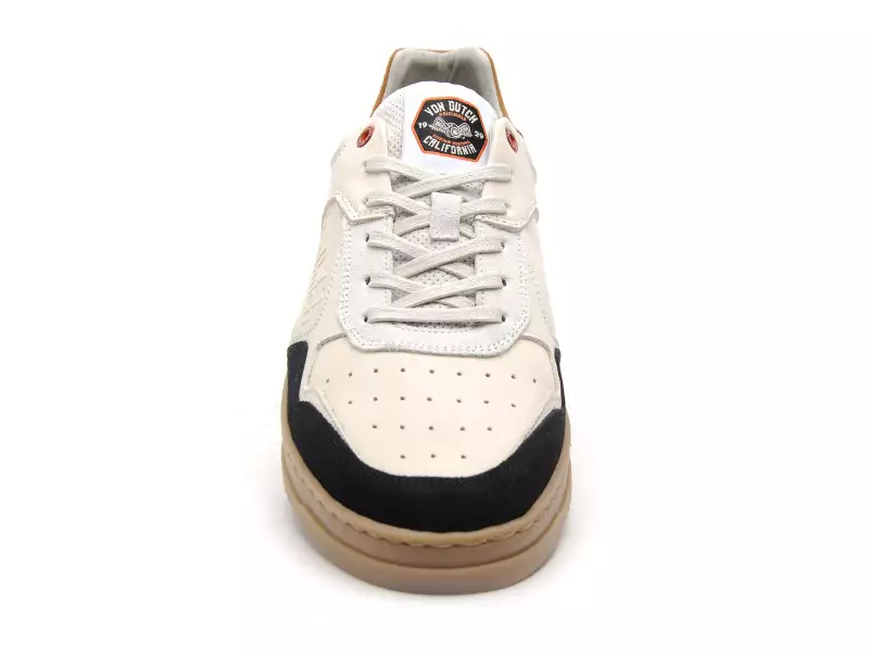 Von Dutch VIRAM Beige Baskets Basses Homme
