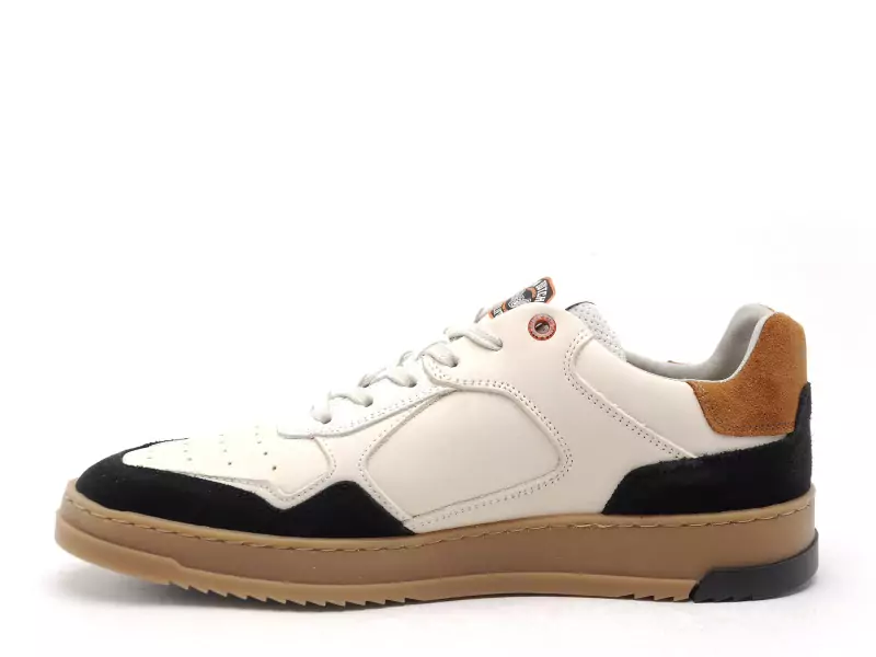 Von Dutch VIRAM Beige Baskets Basses Homme