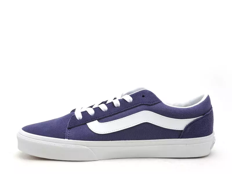 Vans VERO LS SUEDE CANVAS Bleu Baskets Basses Homme