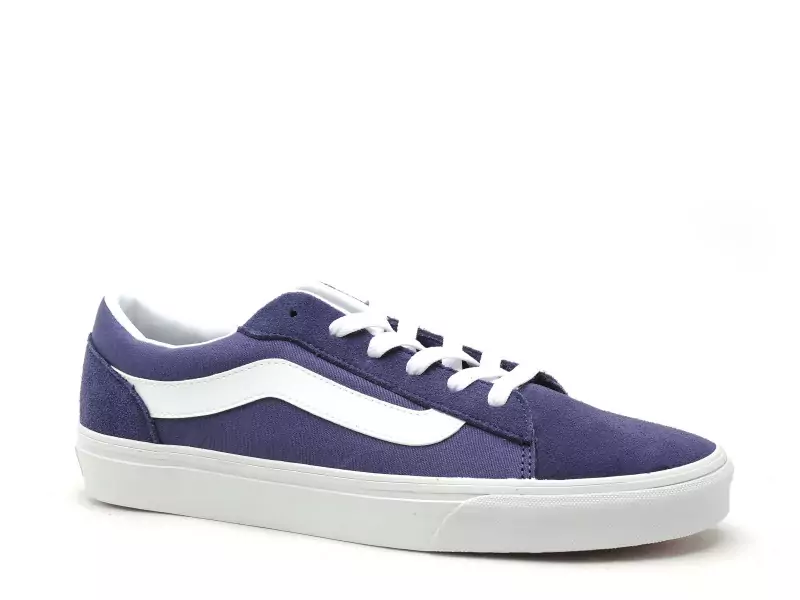 Vans VERO LS SUEDE CANVAS Bleu Baskets Basses Homme