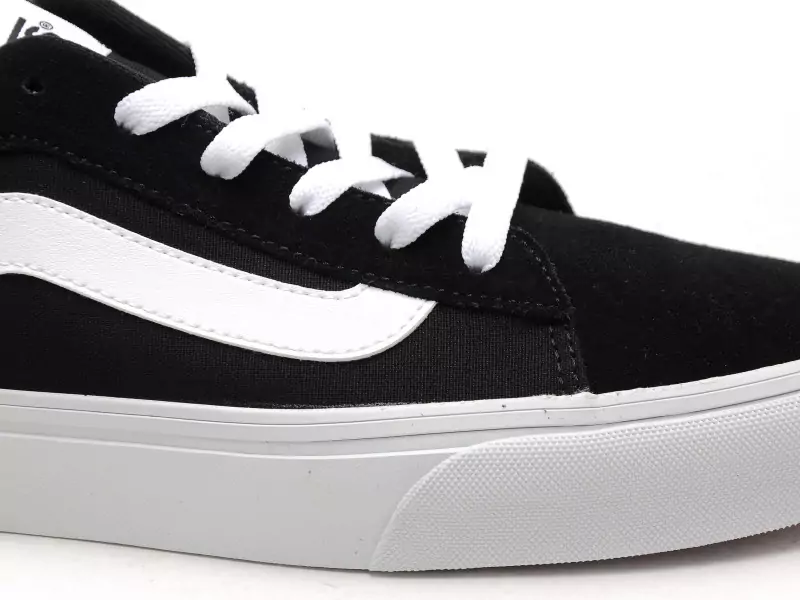 Vans VERO LS SUEDE CANVAS Noir Baskets Basses Homme
