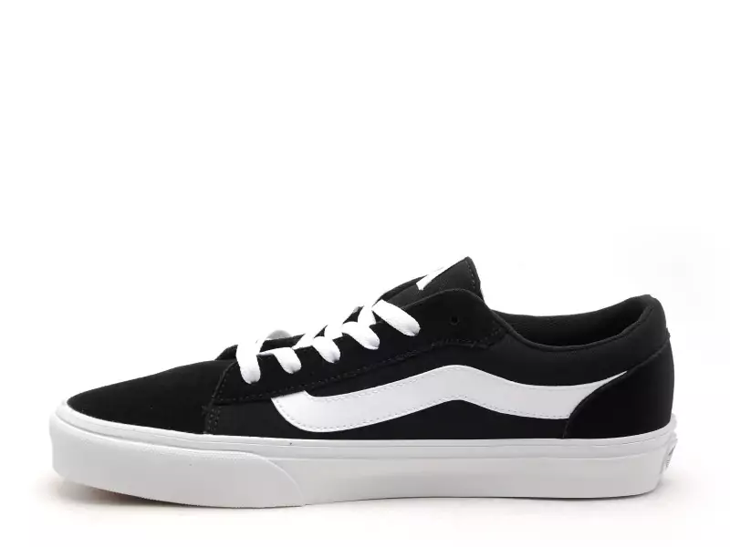 Vans VERO LS SUEDE CANVAS Noir Baskets Basses Homme