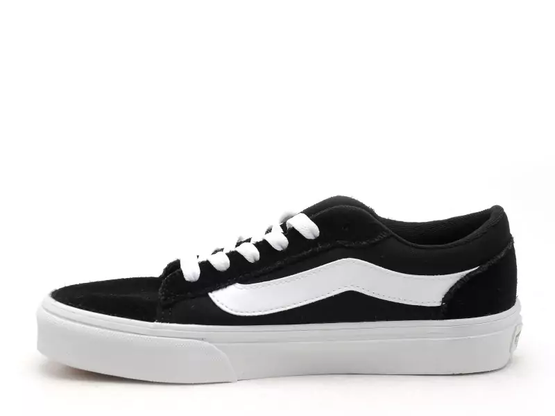 Vans VERO LS SUEDE CVS Noir Baskets Basses Femme