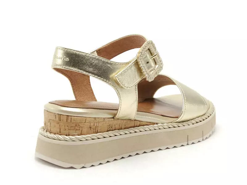 Tamaris 28247 46 Or Sandales à Talons Femme