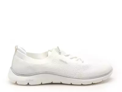 D3G02 Blanc Baskets Basses Femme