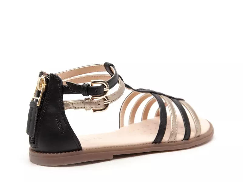 Geox J SANDALE KARLY FILL J7235D Noir Sandales Fille