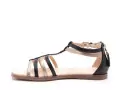 Geox J SANDALE KARLY FILL J7235D Noir Sandales Fille